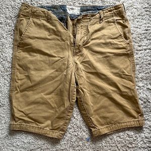 Mens Khaki Shorts Hollister